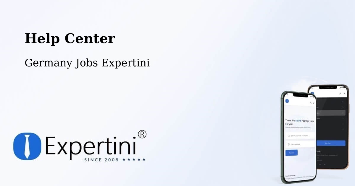 Help Center – Staufen - Germany Jobs Expertini
