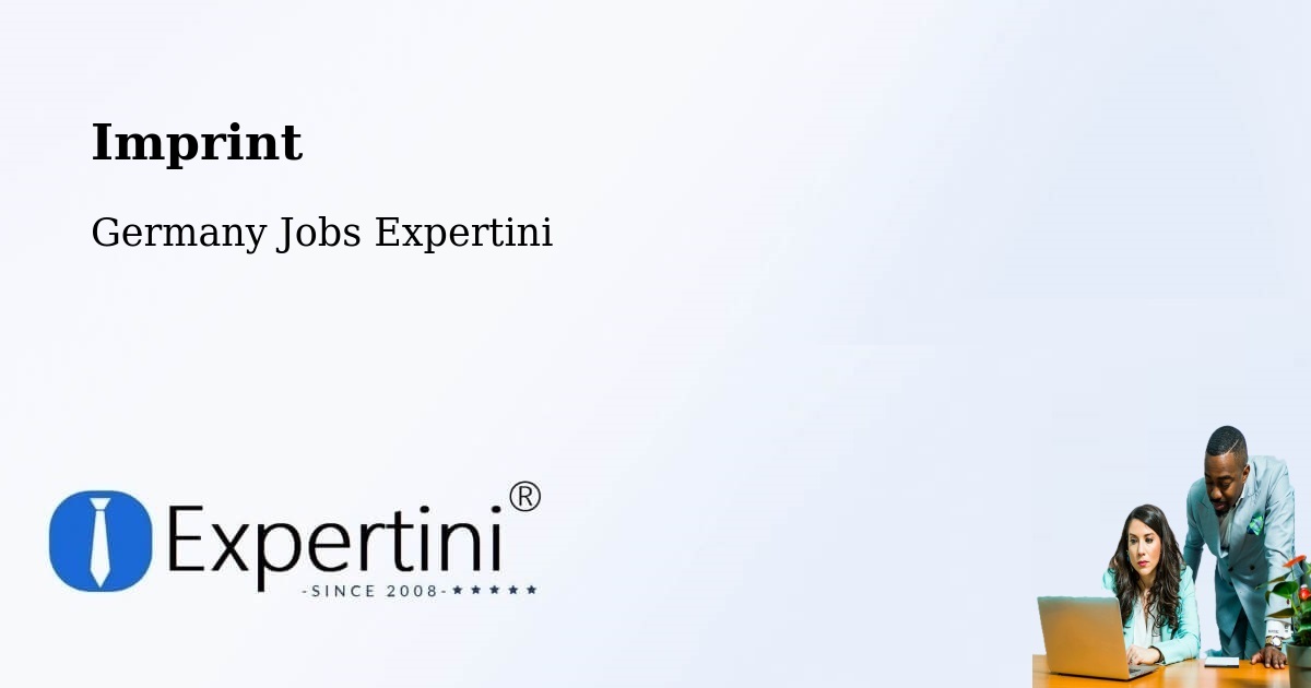 Imprint – Staufen - Germany Jobs Expertini